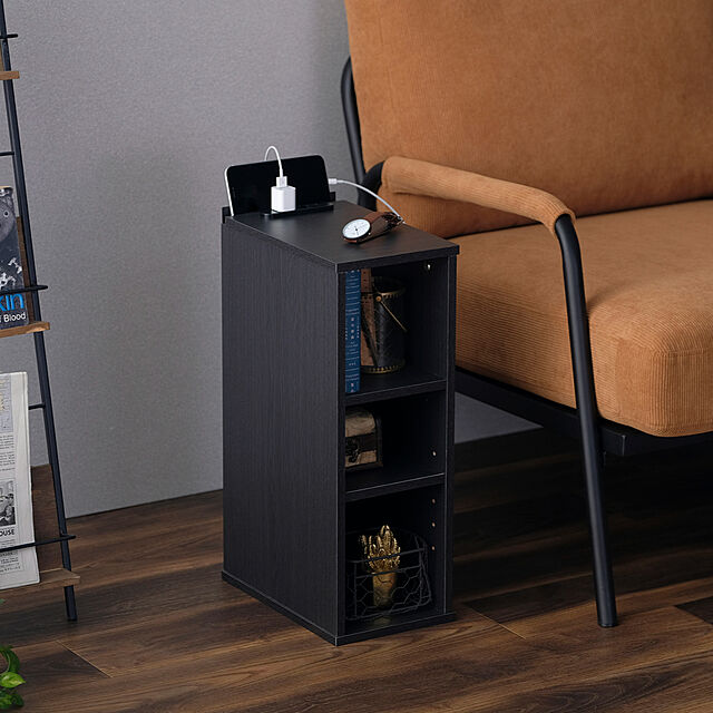 Simple-Styleのアイリスオーヤマ-ナイトテーブル棚付き NTB-180Rの家具・インテリア写真