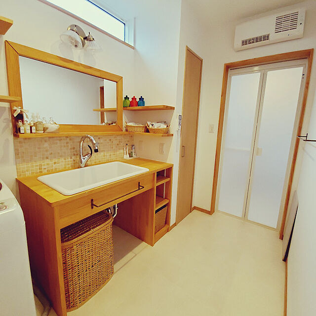 mai035の-【日本製】真鍮 タオルハンガー W600 [D.Brass] タオル掛け バスルーム 洗面所 壁 バスタオル掛けの家具・インテリア写真