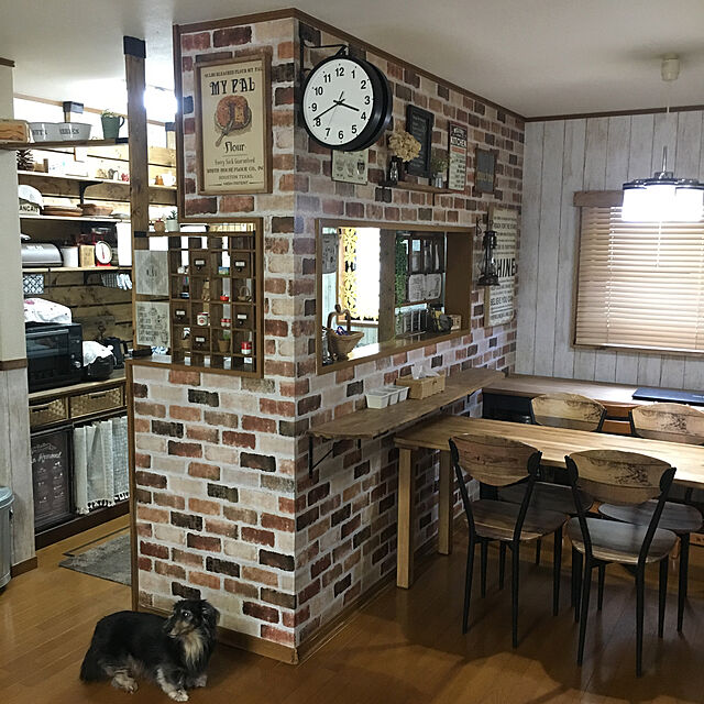 minakoのニトリ-木製ブラインド(ヴェントNA 88X138) の家具・インテリア写真