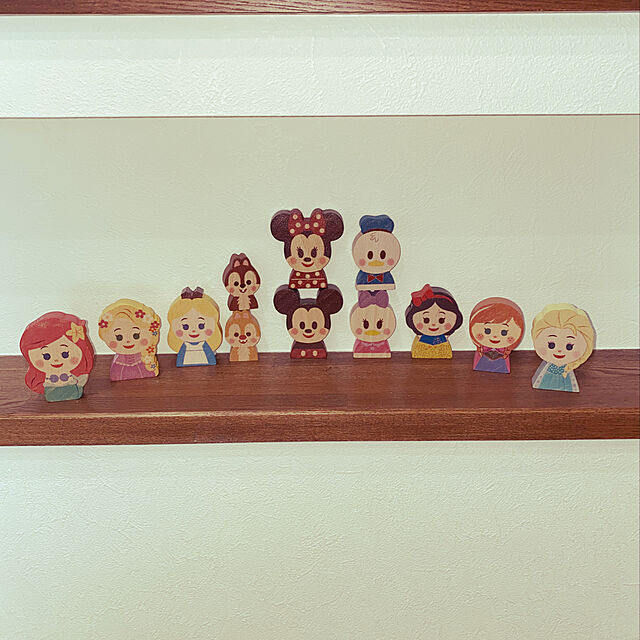 NYAPPYのKIDEA-Disney KIDEA ミッキーマウス ディズニー キディア つみき ブロック 木製玩具 ごっこ遊び 子ども 男の子 女の子 プレゼント インテリア TYKD00101の家具・インテリア写真