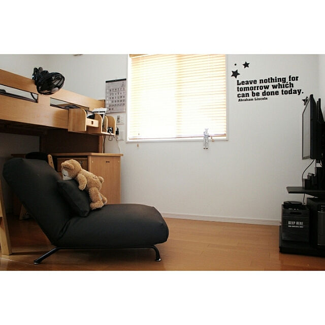 naoのTEKNOS-【テクノス TEKNOS】クリップ扇 メカ式 CI-237【羽根径23cm】 ブラックの家具・インテリア写真