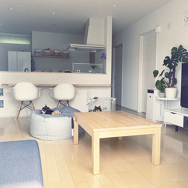 Mikiのニトリ-ローボード (エトナ170LB WH) の家具・インテリア写真