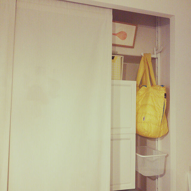 mukuのイケア-IKEA(イケア) ALGOT - 壁用支柱/バスケット/フック, ホワイトの家具・インテリア写真