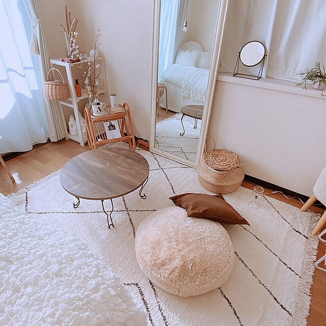 smallroomのイケア-LASSBYN ラスビーン テーブルミラーの家具・インテリア写真