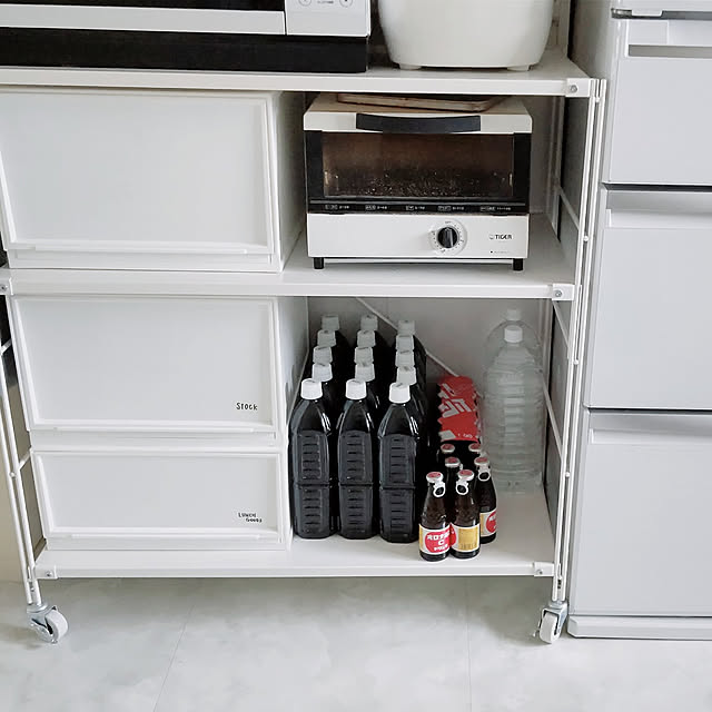 無印良品 スチールユニットシェルフ スチール棚セット特大ライトグレー