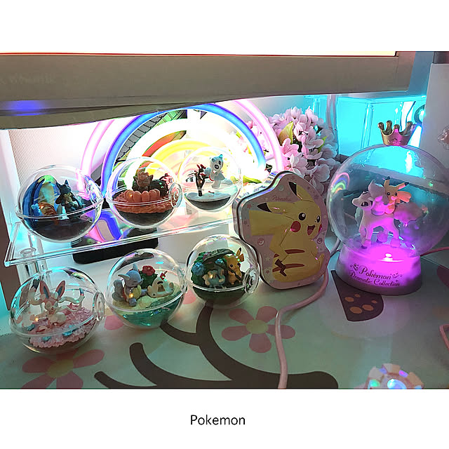 HONOKAのノーブランド品-一番くじ Pokémon for you～Dramatic Collection～ A賞 きらきらドームライト 単品の家具・インテリア写真