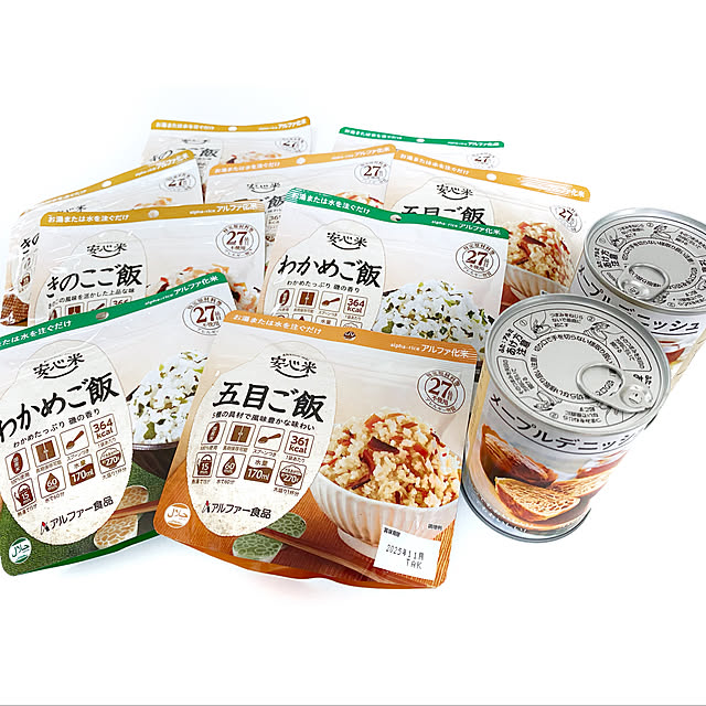 Akiのアルファー食品-非常食 アルファ米 安心米 五目ご飯 100g アルファー食品[M便 1/4]の家具・インテリア写真