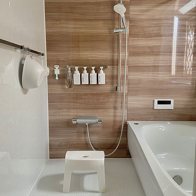 miyuのレック-レック Sylphy 風呂いす 高さ25cm ( ホワイト ) ワイド座面 (風呂椅子 バスチェア) BB-402の家具・インテリア写真