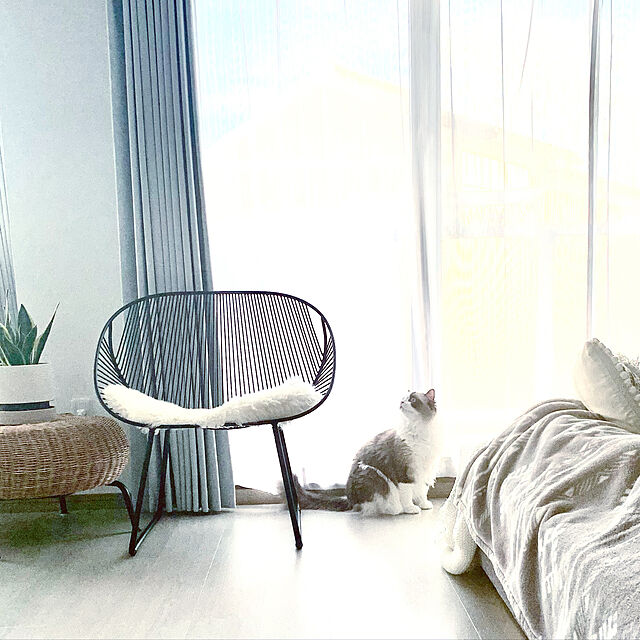 Micccaの-座り心地がすごく心地いいワイドチェアー＜ienowa/ミーチェ＞ＬＶの家具・インテリア写真
