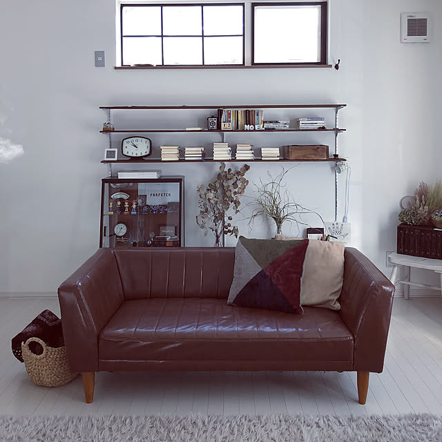 asaのニトリ-クッションカバー(LNクワトロ) の家具・インテリア写真