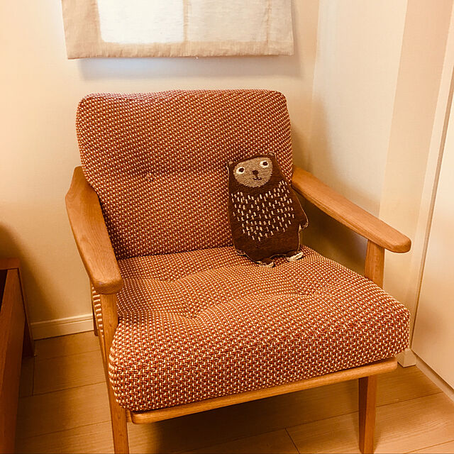 izuの-マルニ60 キノママ オークフレームチェア 1シーター シュプールオレンジの家具・インテリア写真