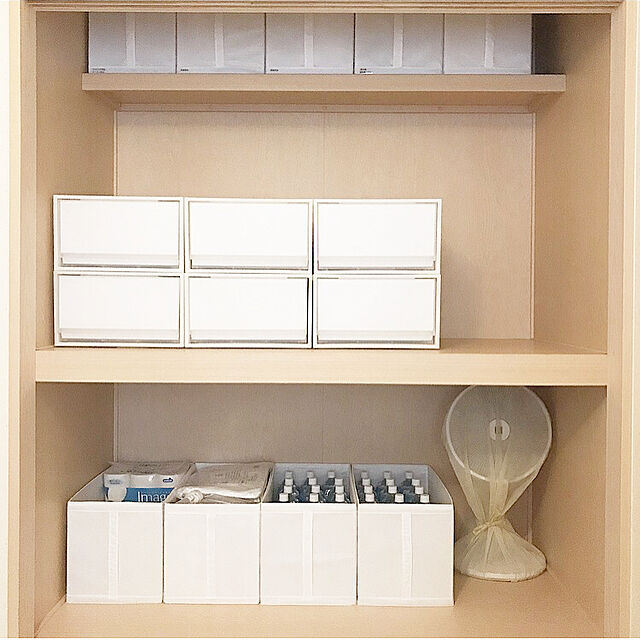yo_homeのイケア-【IKEA -イケア-】SKUBB - スクッブ - ボックス 3ピースセット ホワイト 31×55×33 cm (402.903.71)の家具・インテリア写真