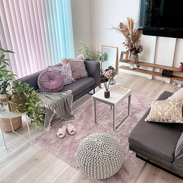 Miiの-sofacover02 ソファーカバー 2人掛け用の家具・インテリア写真