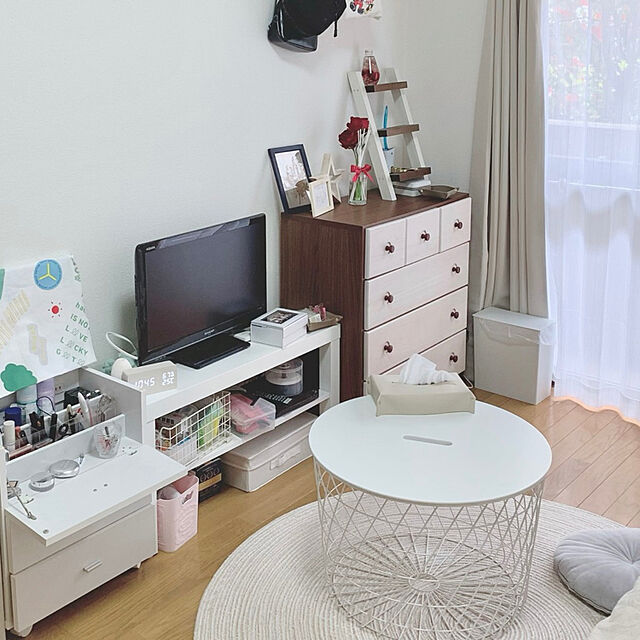 moli_chanのニトリ-クッション(フロル GY) の家具・インテリア写真