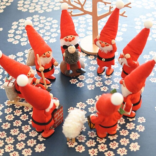 rakudaの-NORDIKA nisse ノルディカ ニッセ 人形 プレゼントを届けるサンタの家具・インテリア写真