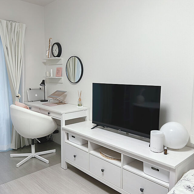 mari48のニトリ-LED デスクライト(プラノア ブラック) の家具・インテリア写真