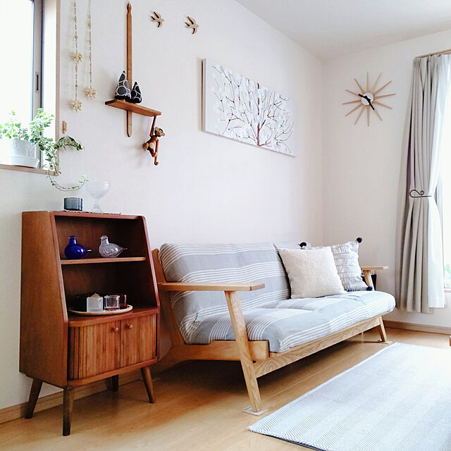 masumiの無印良品-【SALE】 無印良品 綿シェニールクッションカバー/ベージュ 43×43cm用 良品計画の家具・インテリア写真
