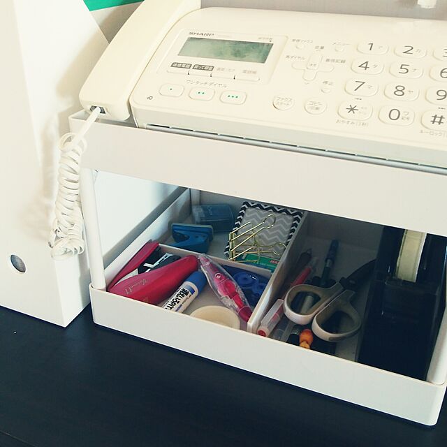 miwaのコクヨ-コクヨ テープカッター〈カルカット〉黒 T-SM100ND テープカッター テープ台 接着テープの家具・インテリア写真
