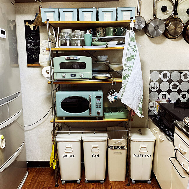 em8のToffy-トフィー 電子レンジ K-DR1 Toffy レンジ フラット 17L キッチン家電 調理器具 シンプル レトロ LADONNA ラドンナの家具・インテリア写真