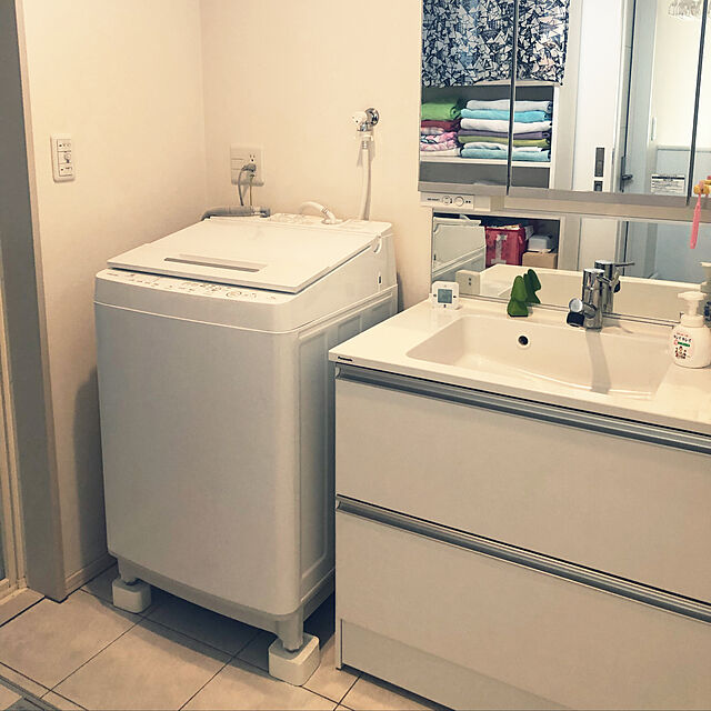nunomeの東芝ライフスタイル-東芝 10．0kg全自動洗濯機 ZABOON グランホワイト AW-10SD8(W)の家具・インテリア写真