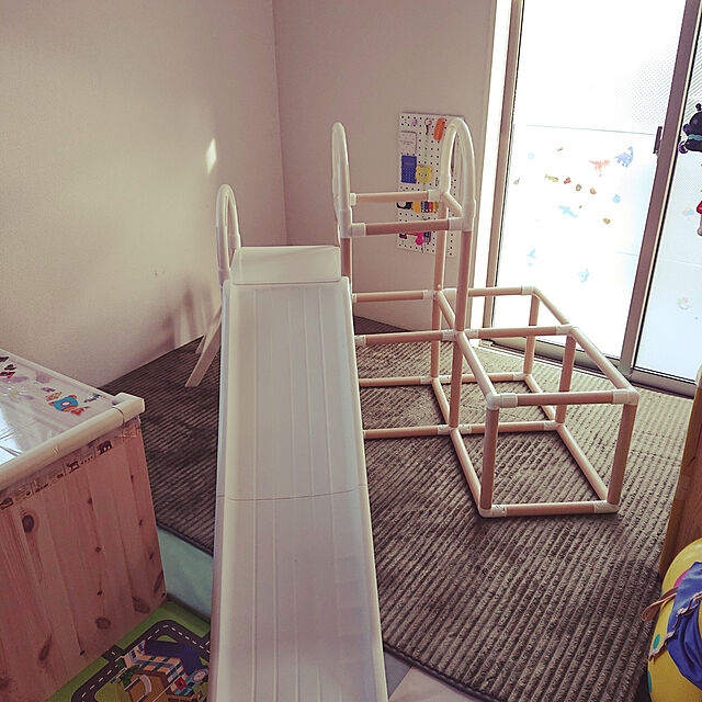 kiiroitoriのイケア-TROFAST トロファスト 収納コンビネーションの家具・インテリア写真