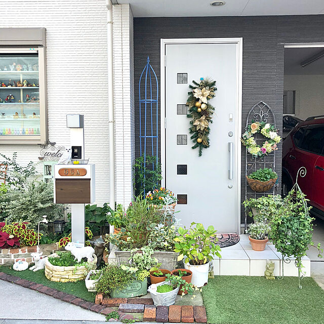 suzyの-Costoco【送料無料】コストコ スワッグ 花飾り 約81cm シルバー クリスマス コストコ 花飾りの家具・インテリア写真