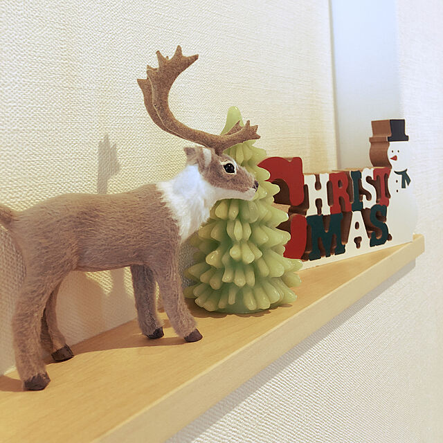 kinopiyoの-【クリスマス】SPICE/スパイス　Miniature animal　トナカイ【クリスマスグッズ】【クリスマス雑貨】【鹿】【しか】【シカ】【鹿モチーフ】【鹿グッズ】【動物雑貨】【インテリア小物】【置物】の家具・インテリア写真