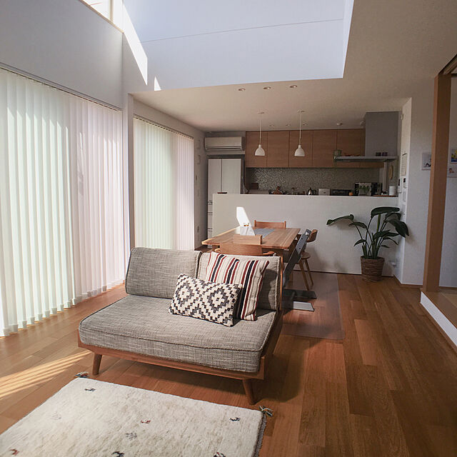 aya.oのニトリ-アクセントクッション(IN VTジオ) の家具・インテリア写真