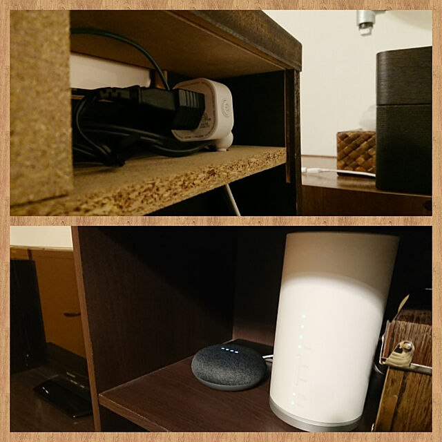 chanのau-au Speed Wi-Fi HOME WHITE L01s HWS32SWAの家具・インテリア写真
