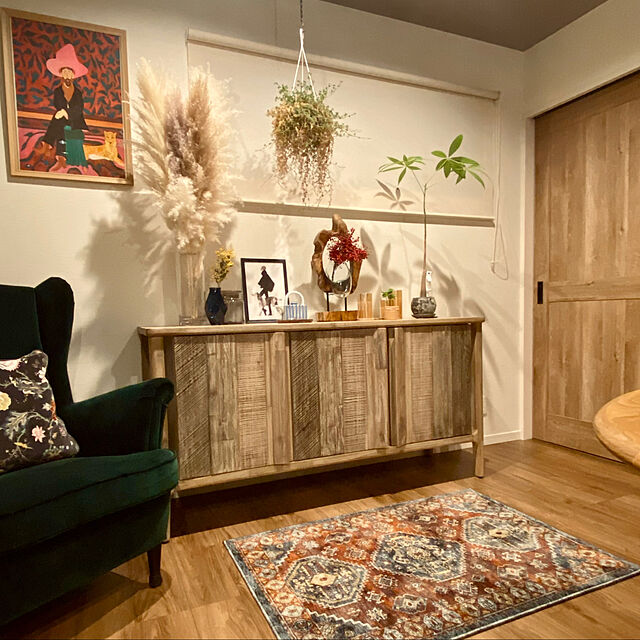 roenのイケア-STRANDMON ストランドモン ウイングチェアの家具・インテリア写真