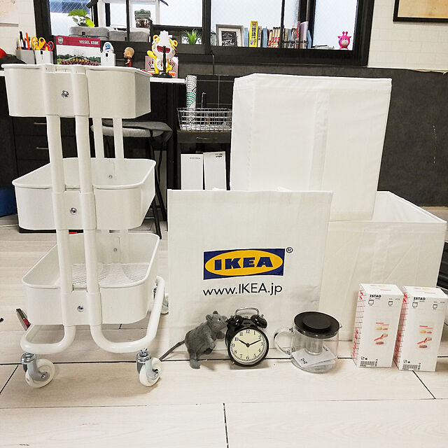 yuuのイケア-IKEA イケア ISTAD イースタード プラスチック袋 フリーザーバック 2サイズセット v0910 ジッパー袋 日用品雑貨 キッチン消耗品 フリーザーバック おしゃれ シンプル 北欧 かわいい 収納の家具・インテリア写真