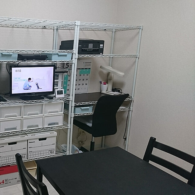 akkoのアイリスオーヤマ-オフィスチェア メッシュ ハイバック の家具・インテリア写真