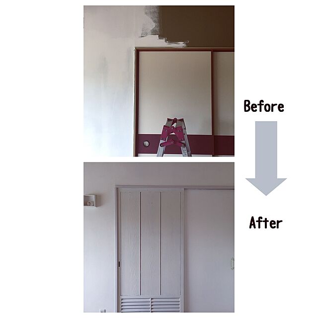 miokiのアトムサポート-アトムハウスペイント 水性かべ・浴室用塗料(無臭かべ) 1.6L 白の家具・インテリア写真