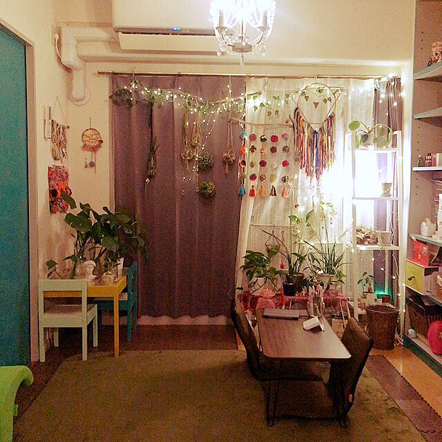 momokoのイケア-KRISTALLER クリスターレル シャンデリア 3アームの家具・インテリア写真