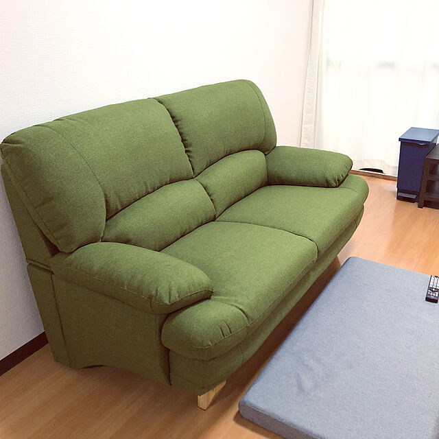 KAORIの-ソファー　スイート 2.5人掛け　布張り　６色対応 　脚：７タイプから選択　開梱設置送料無料（北海道・沖縄・離島は除く）　の家具・インテリア写真