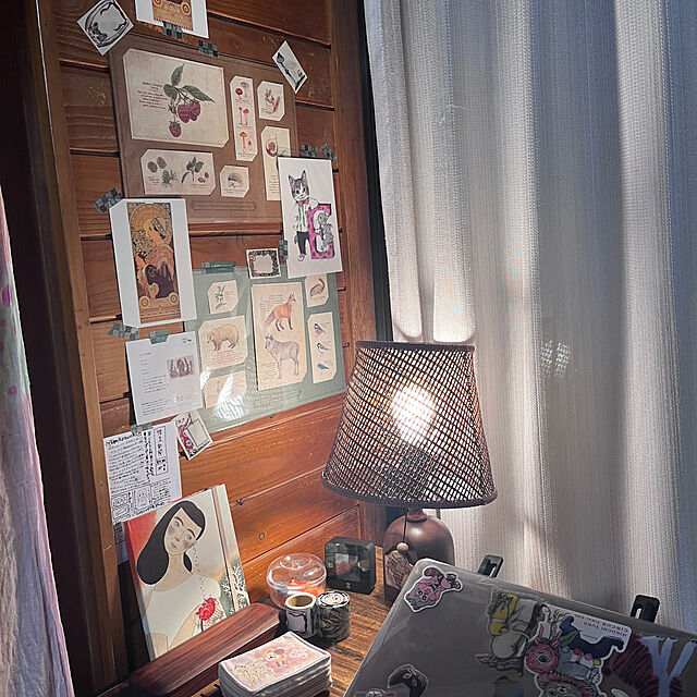 mamiの-アルフォンス・ミュシャ ポストカードブックの家具・インテリア写真