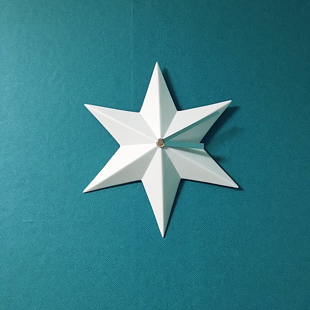 aosukemamaの-【The Pole Star Wall Clock（white）】の家具・インテリア写真