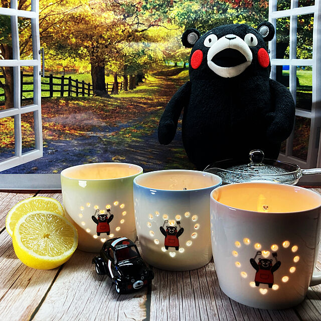 riki_for_lifestyleの-しあわせのマグカップ くまモン料理 イエローの家具・インテリア写真