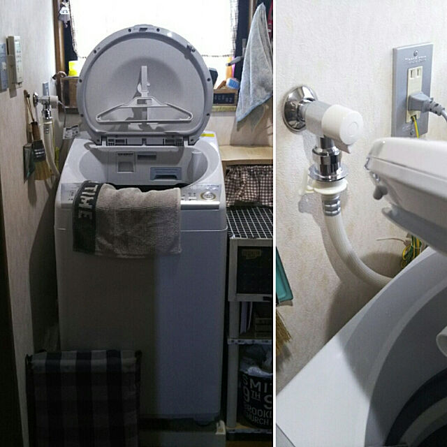 usamamaの-☆当日出荷★　TOTO　洗濯機用横水栓（ホース接続形、緊急止水）『 TW11R 』の家具・インテリア写真