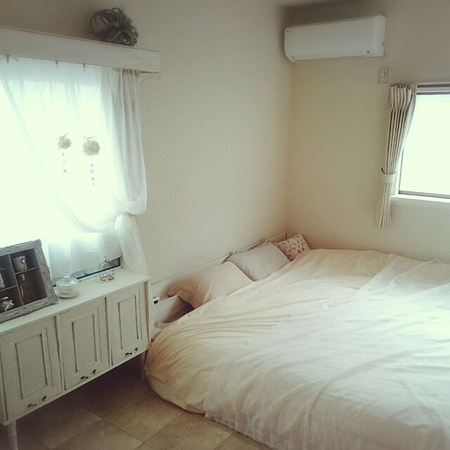 miho.okuのニトリ-抗菌防臭 低反発チップ枕(HI) の家具・インテリア写真