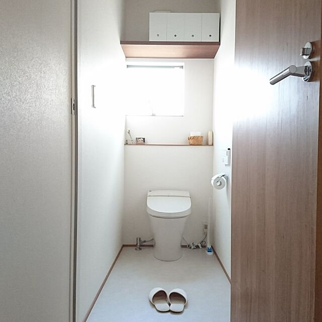 yukoの無印良品-綿平織スリッパ・ＸＬ／生成の家具・インテリア写真