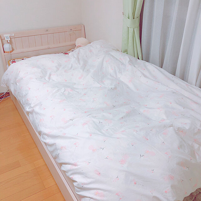 mitsu__roomのニトリ-シングルベッドフレーム (スピース2 WW DL2) の家具・インテリア写真