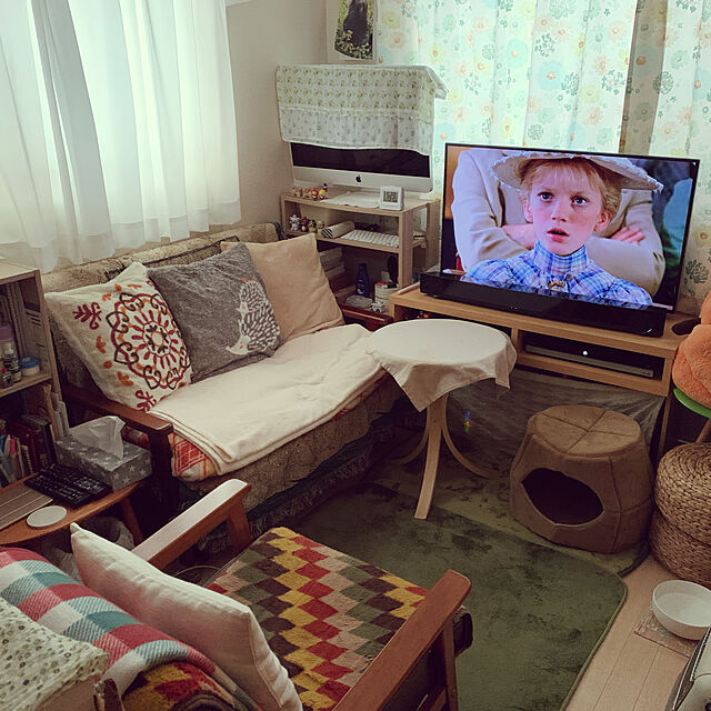 Hikariのニトリ-クッションカバー(ハリネズミ2) の家具・インテリア写真