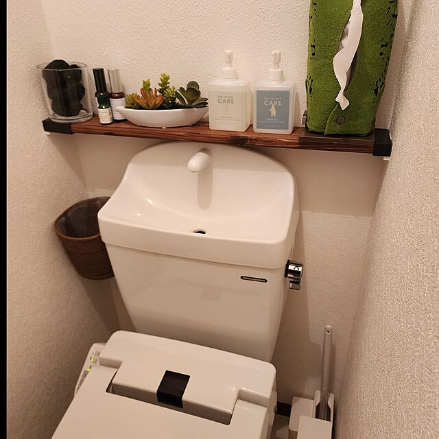 Akiのニトリ-抗菌消臭 ワンタッチダストボックス(WH) の家具・インテリア写真