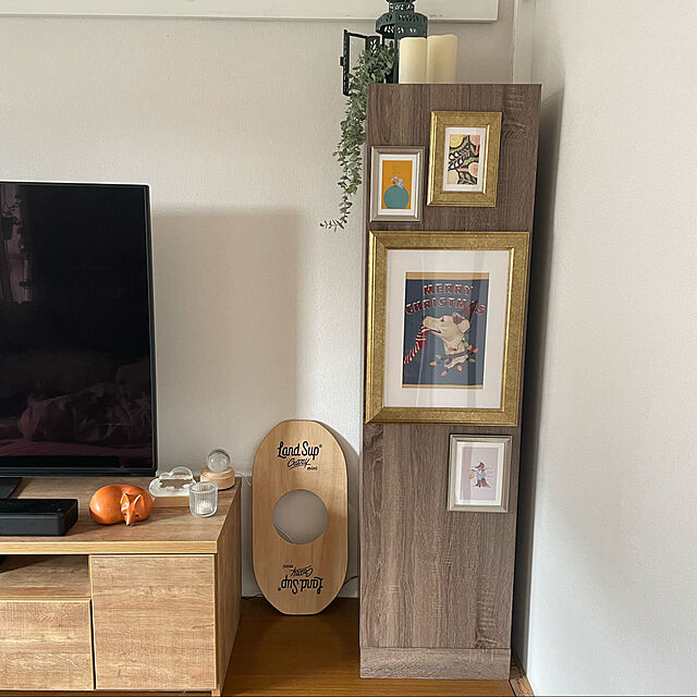 nicoのイケア-UBBETORP ウッベトルプ フレーム2点セットの家具・インテリア写真