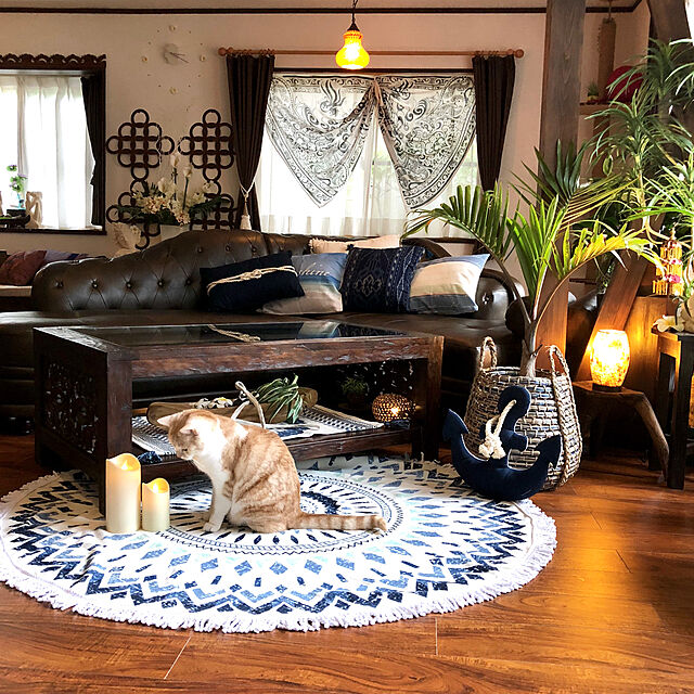 aiaiのニトリ-フラワー(シングルカラー PS015971LX) の家具・インテリア写真