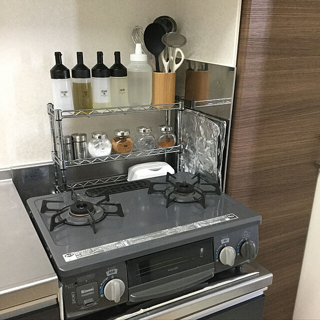 Ueharaの-調味料ラベル 調味料シールラベルステッカー 耐水 透明 キッチン調味料シール 食料品 ハーブ スパイスラベル オイルボトルラベルの家具・インテリア写真