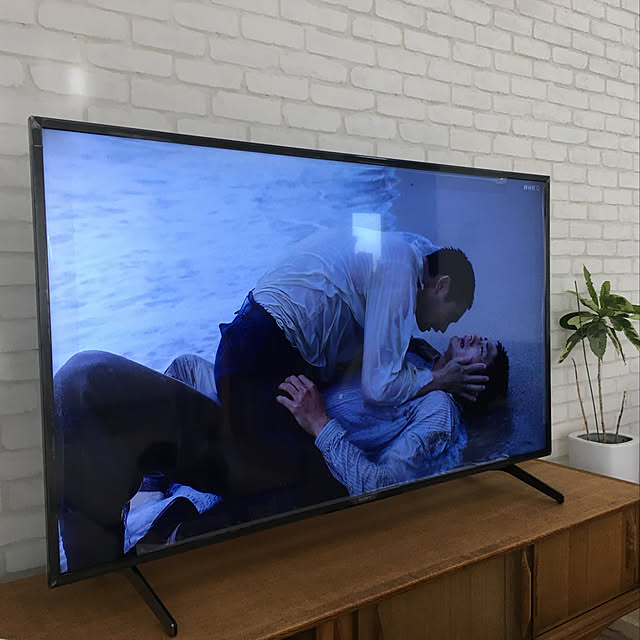 yukoの-ソニー 55V型　BS/CS 4Kチューナー内蔵液晶テレビ　BRAVIA（ブラビア）（android tv） KJ-55X8550Hの家具・インテリア写真