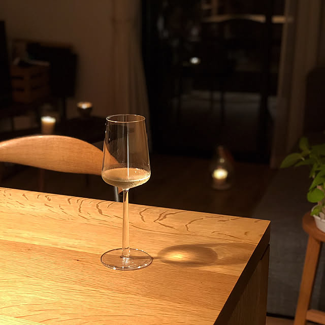 Minakoの-イッタラ エッセンス ワイングラス ホワイトワイン【あす楽14時まで】正規販売店 iittala Essence White wine [1個入り]【 北欧 食器 テーブルウェア プレゼント 贈り物 フィンランド ハベリ ワイン 白ワイン 】の家具・インテリア写真