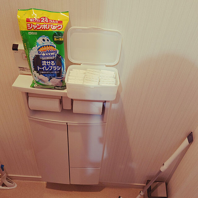 kiyoの-花王 クイックル ミニワイパー トイレ床掃除用 1本入（4901301382337）の家具・インテリア写真